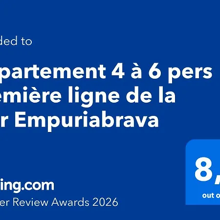 4 à 6 Pers Première Ligne De La *